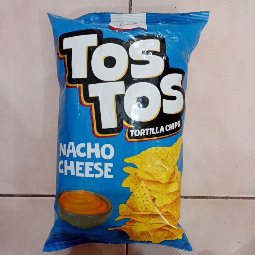 

Tos Tos Tortilla Chips Nacho Cheese 140 gr 1 Pcs