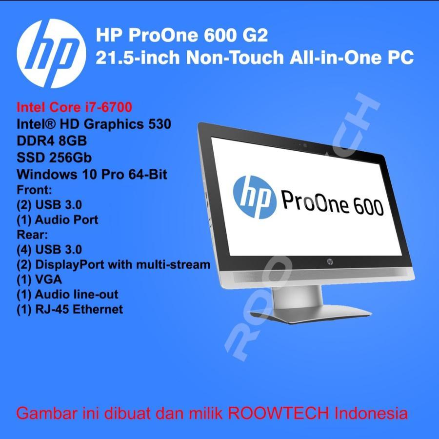 PC All In One Hp Core i7 8Gb SSD 256Gb Garansi 1Tahun