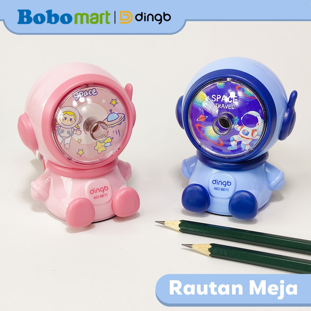 

BOBOMART SERUTAN PENSIL ANAK - SERUTAN MEJA PUTAR BENTUK ASTRONOT DB-8611