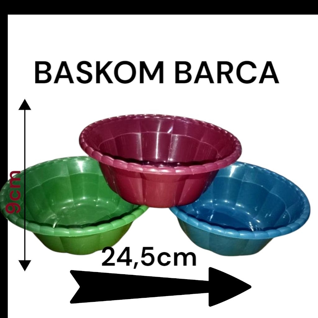 100 pca BASKOM barca WASKOM HAJATAN WASKOM LUSINAN