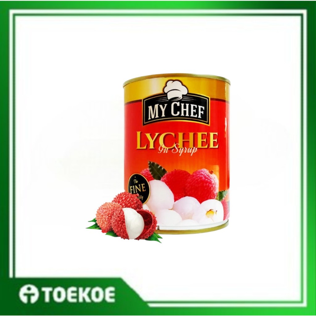 

TOEKOE My Chef Lychee In Syrup Leci Kaleng 565gr