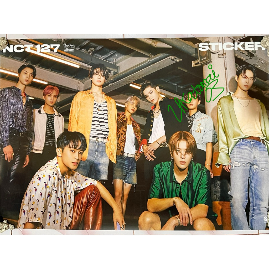 [Official Poster Besar] NCT 127 Sticker