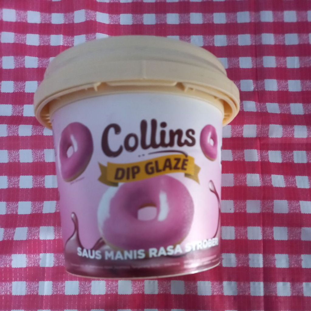

Collins Dip Glaze Stroberi 1kg