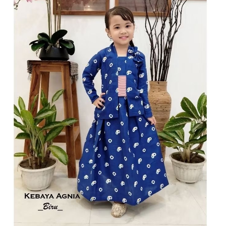 kebaya jumputan anak/kebaya anak terbaru/kebaya batik jumputan/kebaya jumputan modern