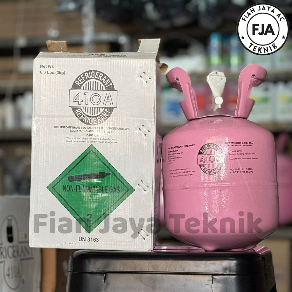 R410 3kg Tabung Melon Freon R 410 3 Kilo