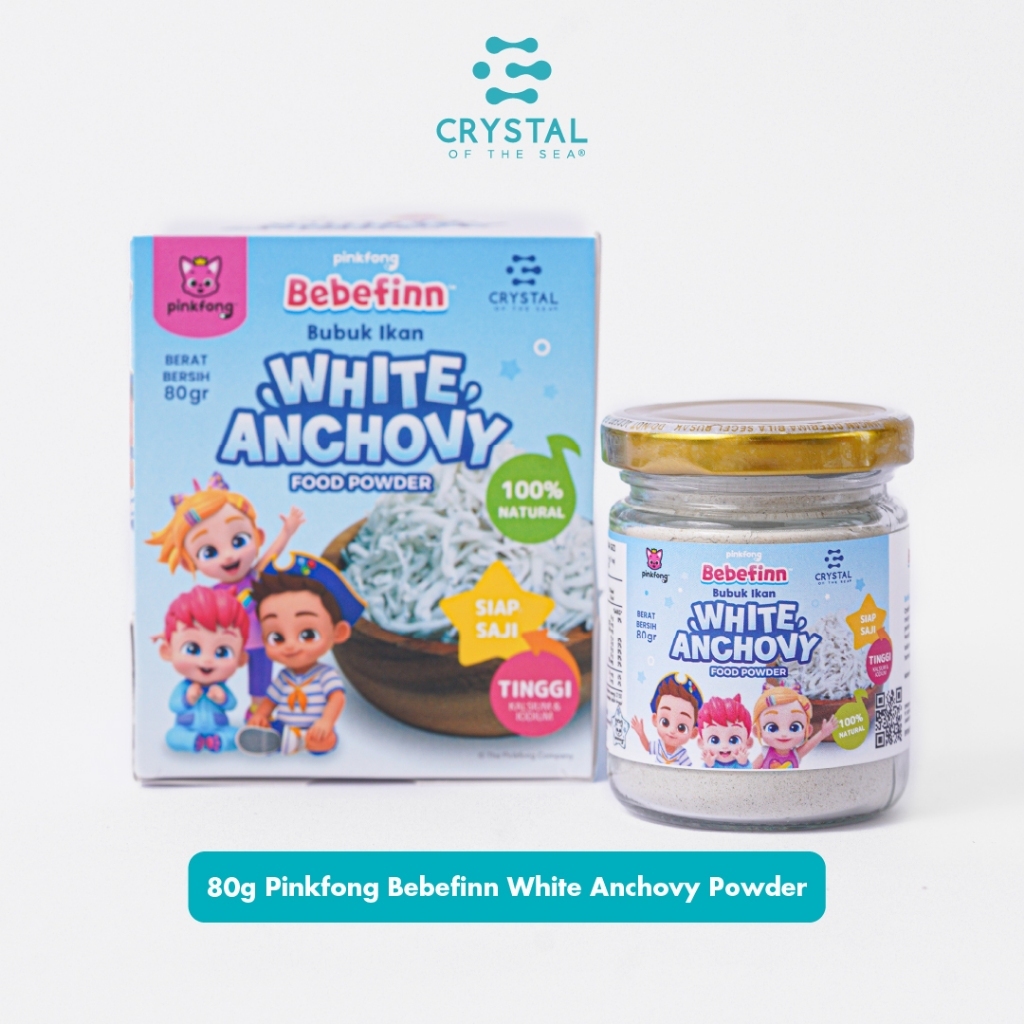 

Crystal Of The Sea Anchovy Powder 80g - Bubuk Ikan MPASI