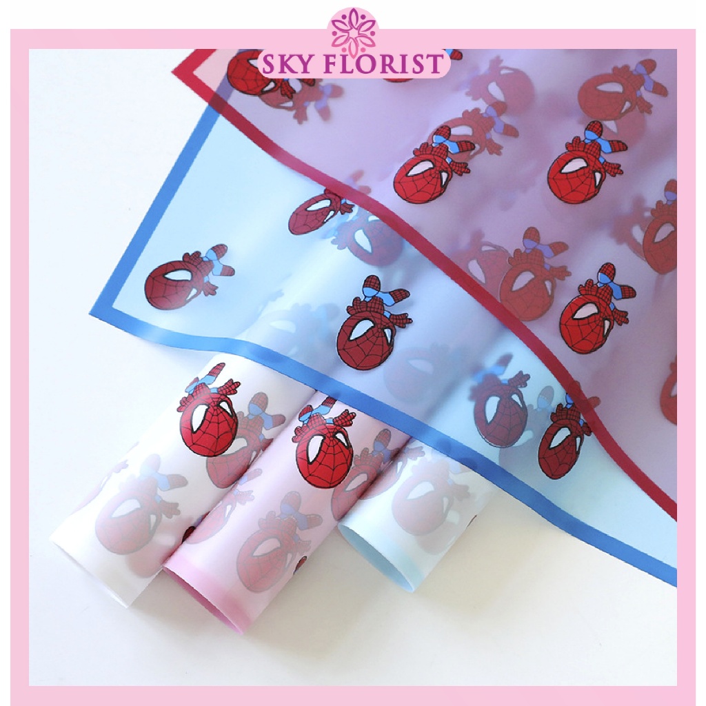 

20 Lembar Kertas Kado Motif Kartun / Kertas Buket Bunga Wrapping Paper KB82