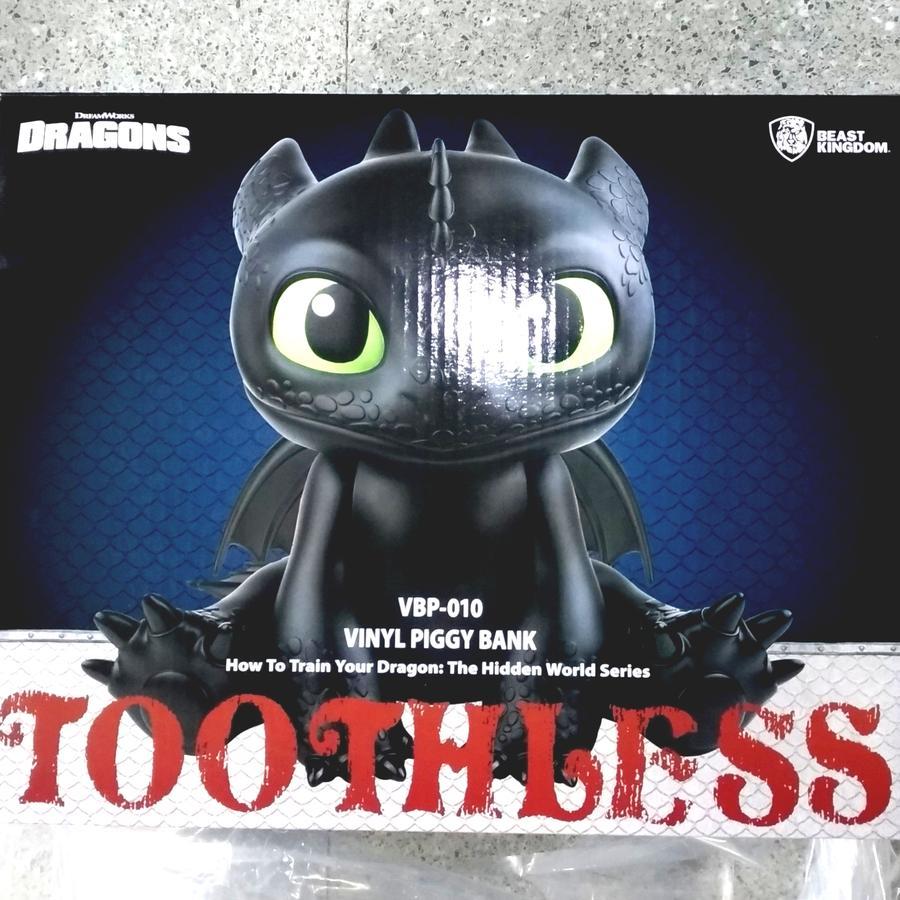 How to Train Your Dragon Series Vinyl Piggy Bank Toothless