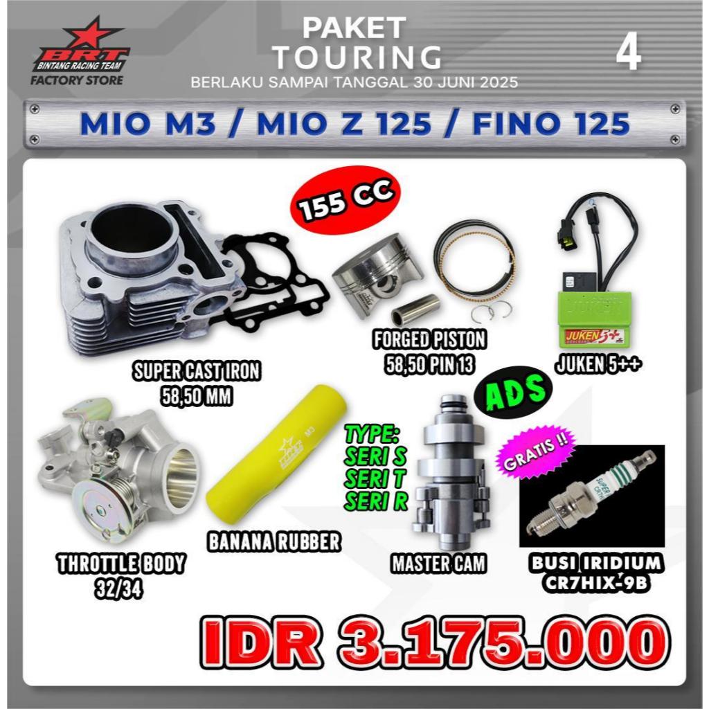 Brt Paket Touring Mio M3 / Mio Z 125 / Fino 125