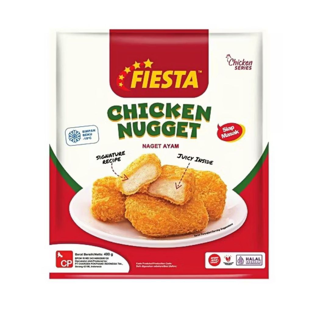 

fiesta chicken nugget 400 gr