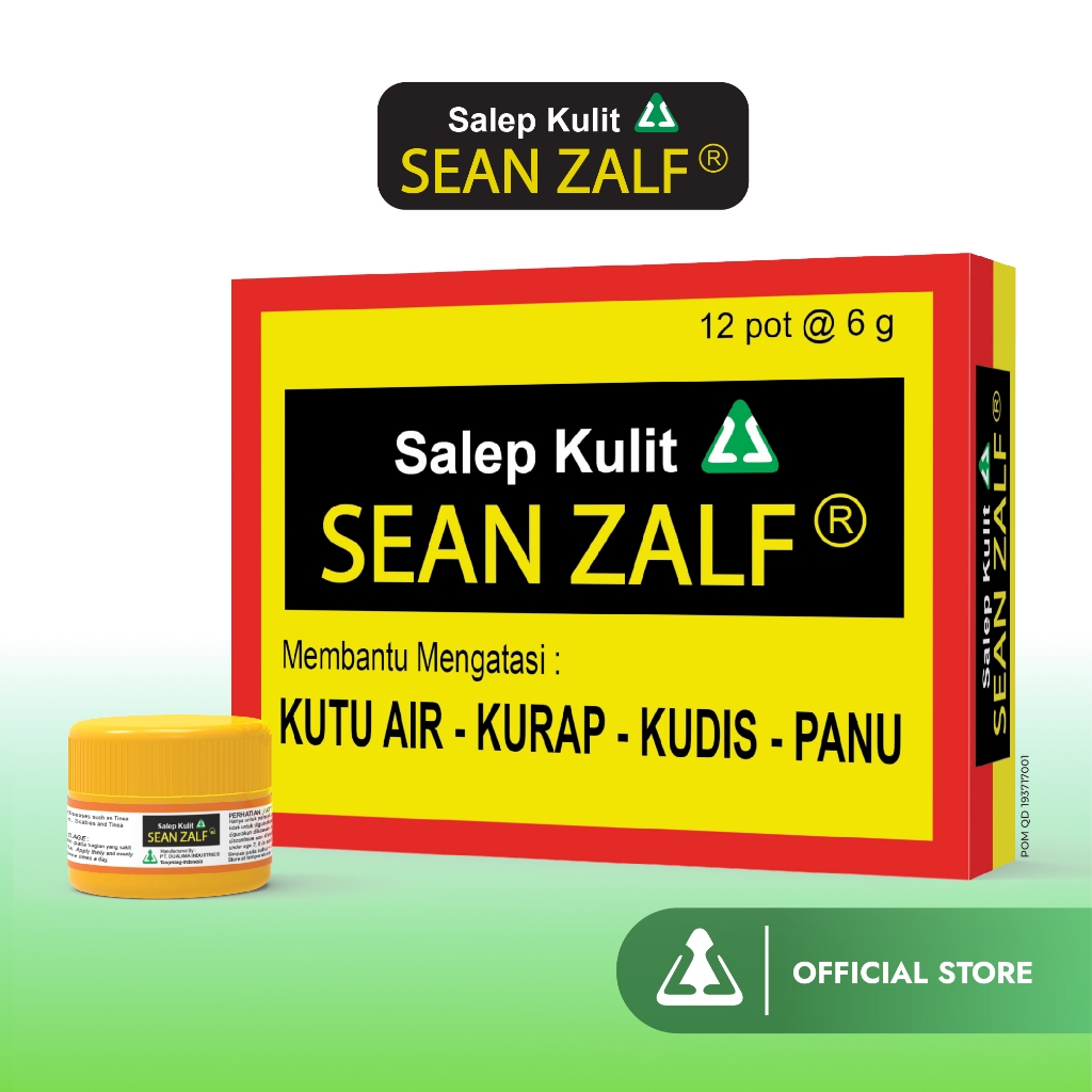 SEAN ZALF Salep Kulit - Membantu mengatasi Kutu Air, Kurap, Kudis, Panu