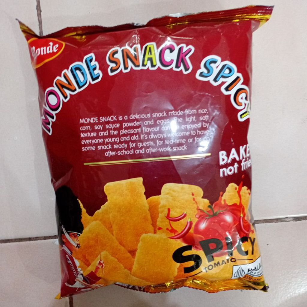 

Monde Snacm Spicy 60gr 1pcs