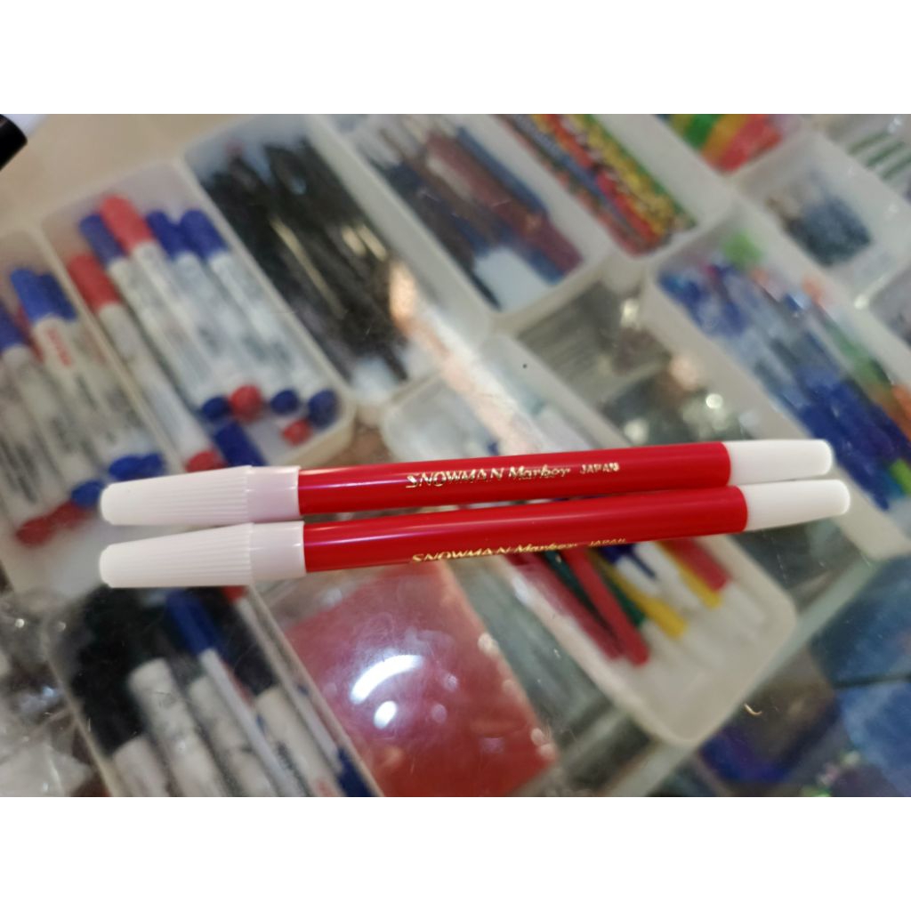 

Spidol Joyko Whiteboard Permanent Refil Tinta Isi Ulang Marker Snowman Stabilo