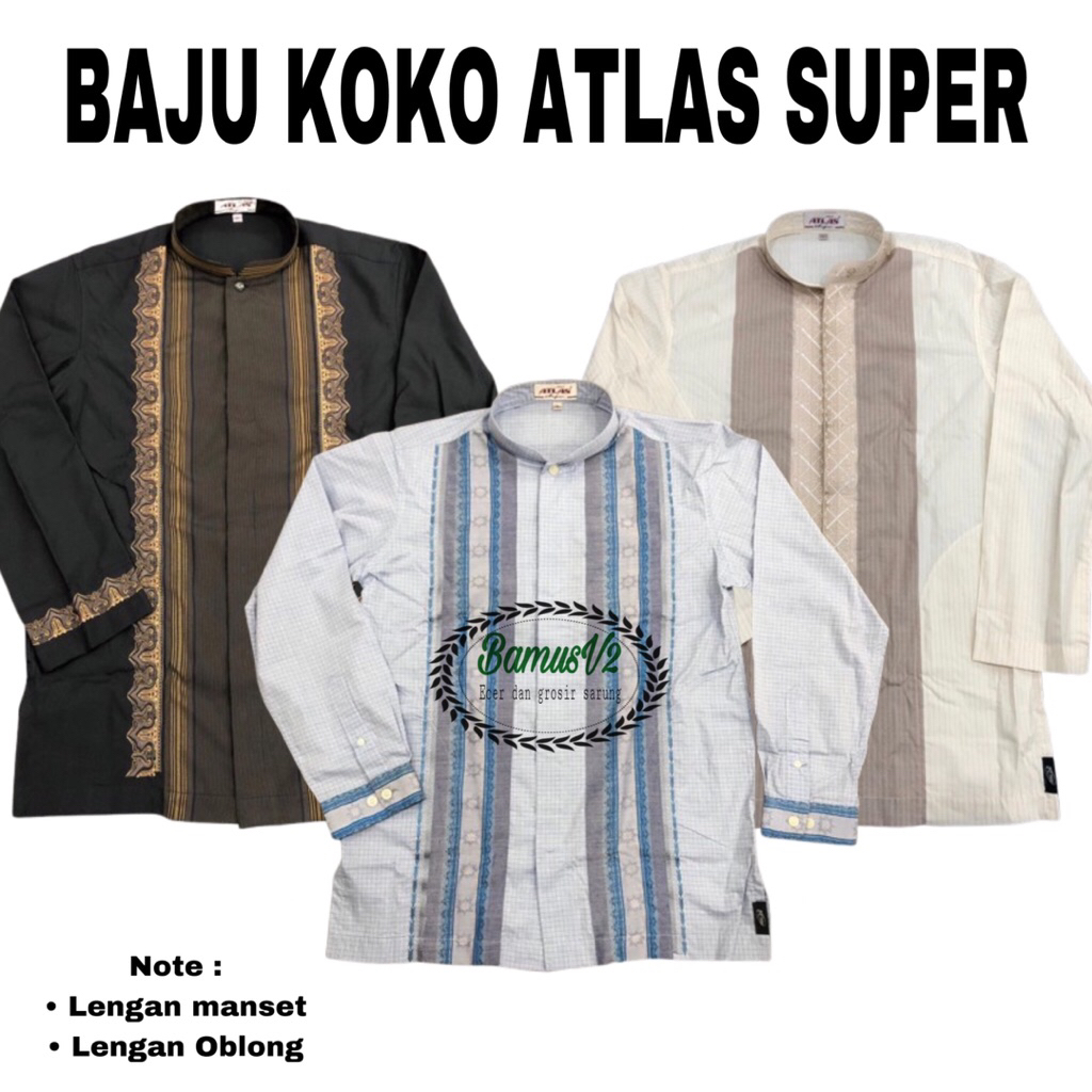 Baju Koko Atlas Super