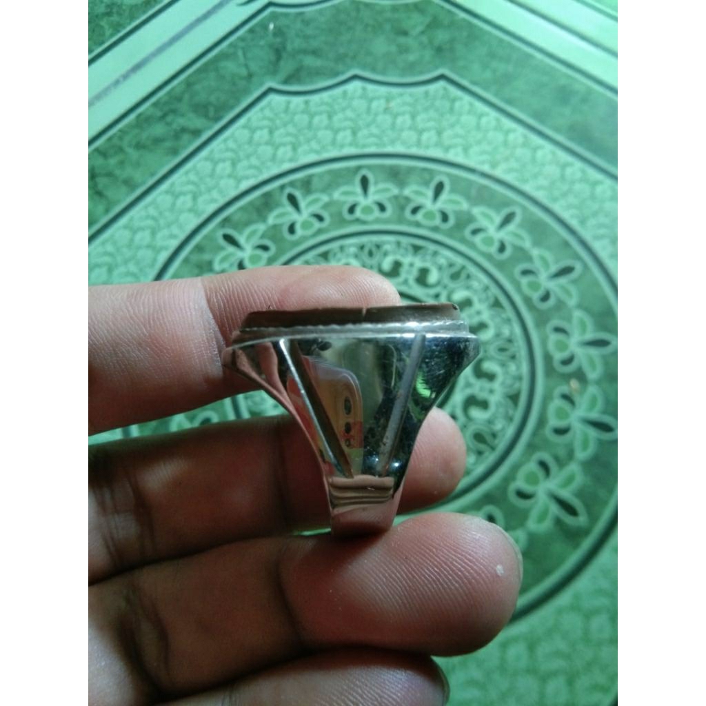 Ring emban monel 27x18 size 11