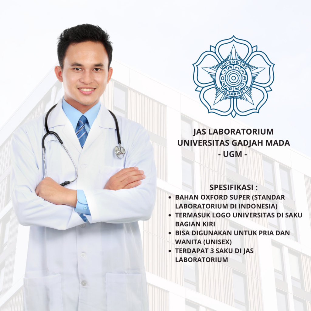 Jas Laboratorium UGM Universitas Gadjah Mada Bahan Oxford Super