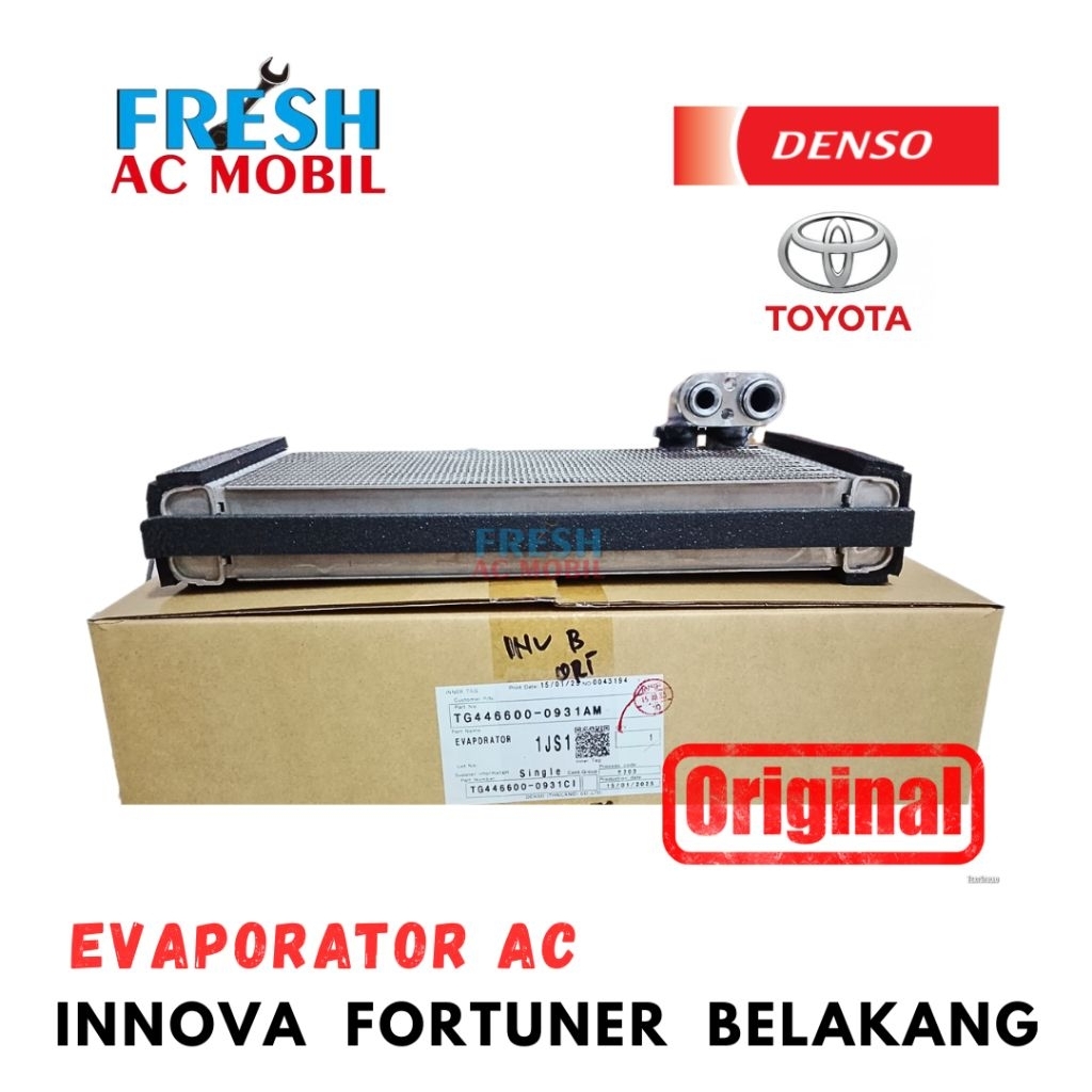 Evap AC Toyota Innova Innova Fortuner Belakang Bensin Diesel Lama Denso Original Evaporator AC Toyot