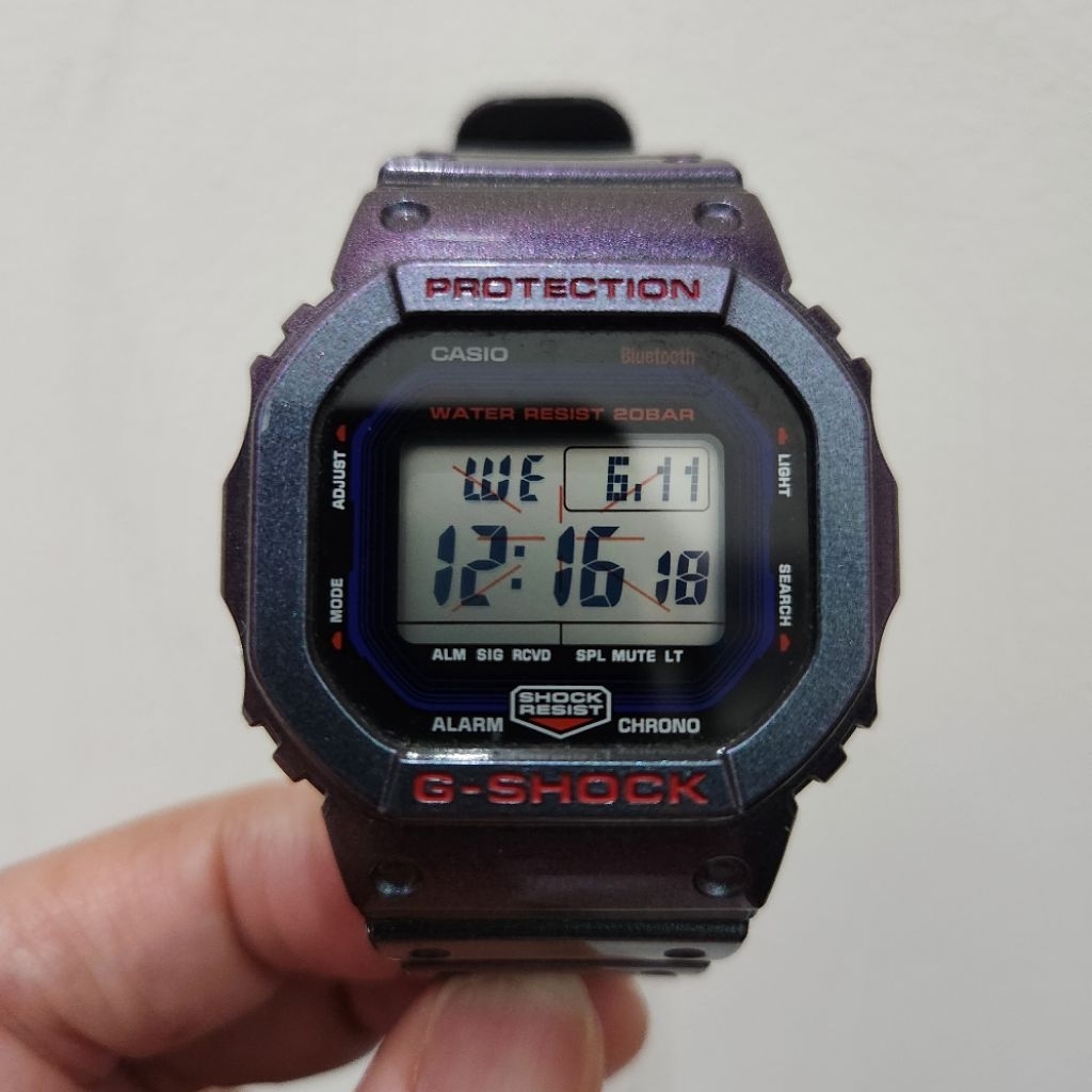 Jam tangan Casio Gshock DW-5600-AH6DR second mulus
