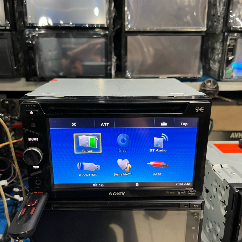 Head unit Sony Bluetooth XAV 64 BT