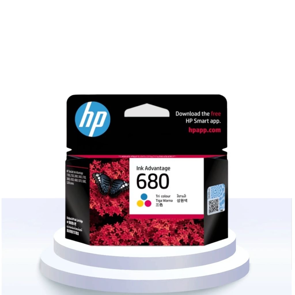 Tinta Cartridge Hp 680 TriColour [ Warna ] Original 2135