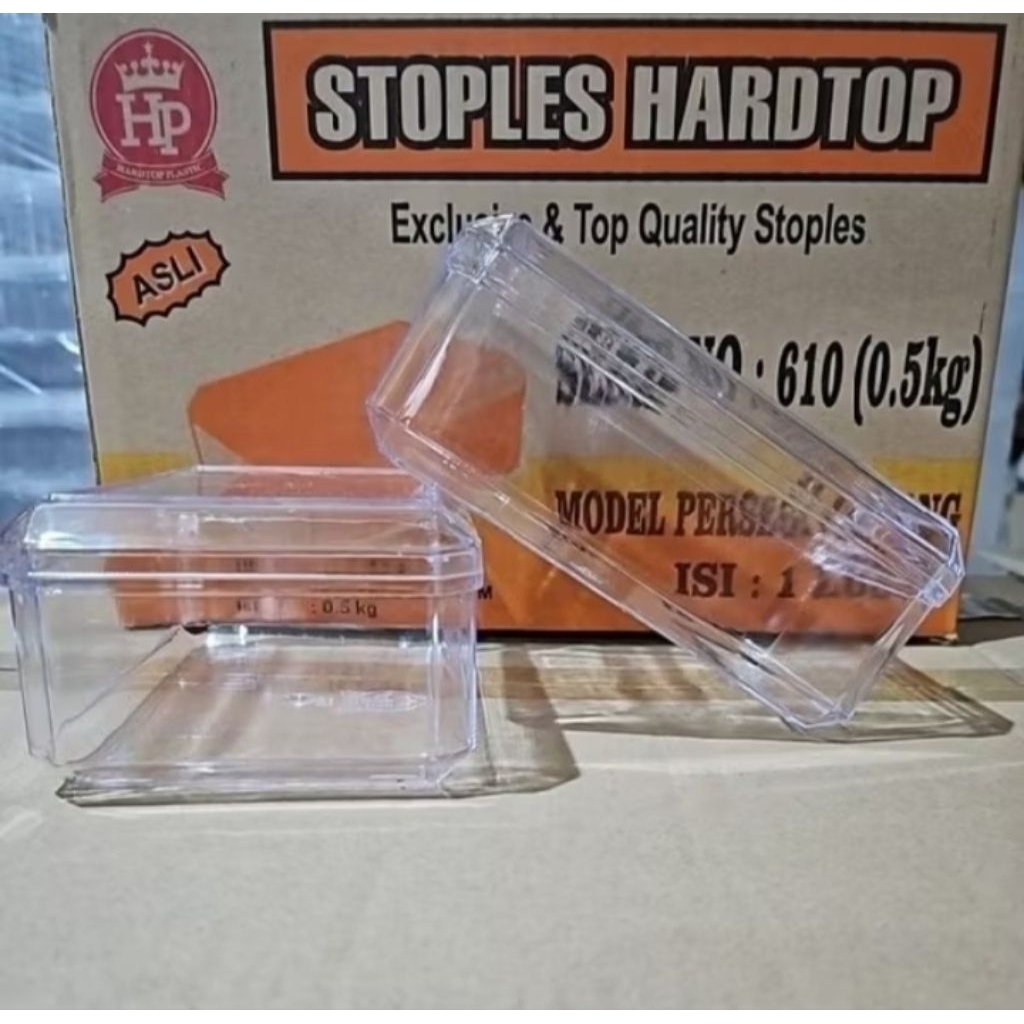 toples hardtop 500 gram /  toples hardtop 610 / toples kue