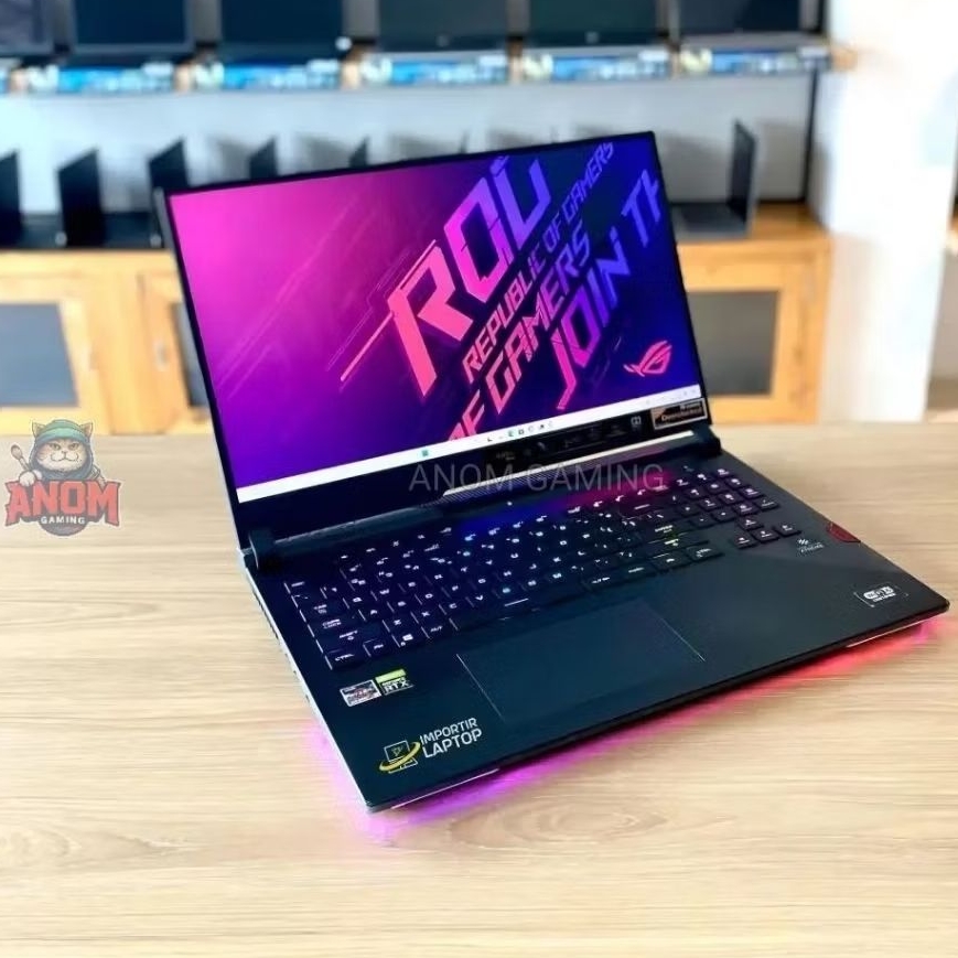 ASUS ROG STRIX SCAR 17 G733QM Ryzen 9-5900HX RTX 3060 Ram 32Gb SSD 1Tb Fullset