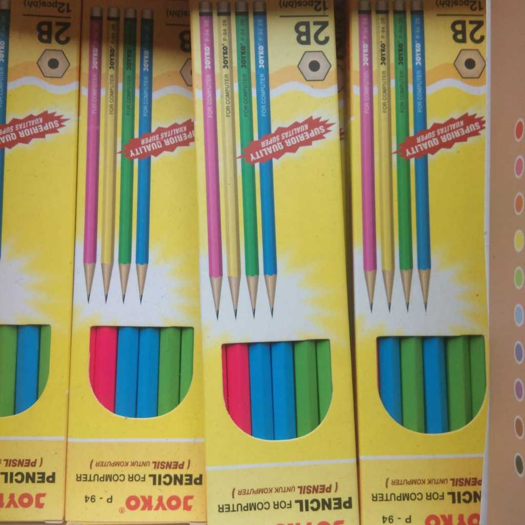 

Pensil 2B [12PCS] Joyko P-94 1 Pack