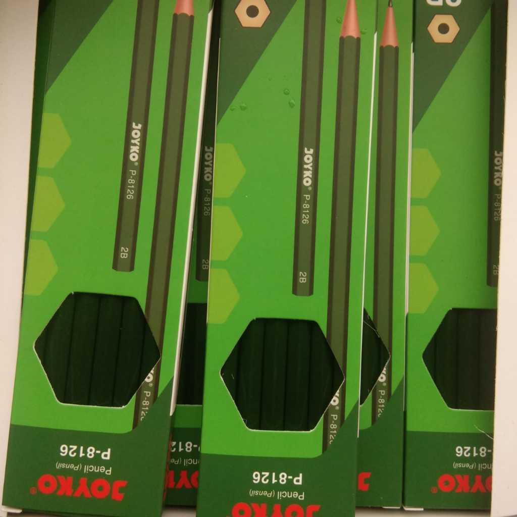 

Pensil 2B [12PCS] Joyko P-8126 1 Pack