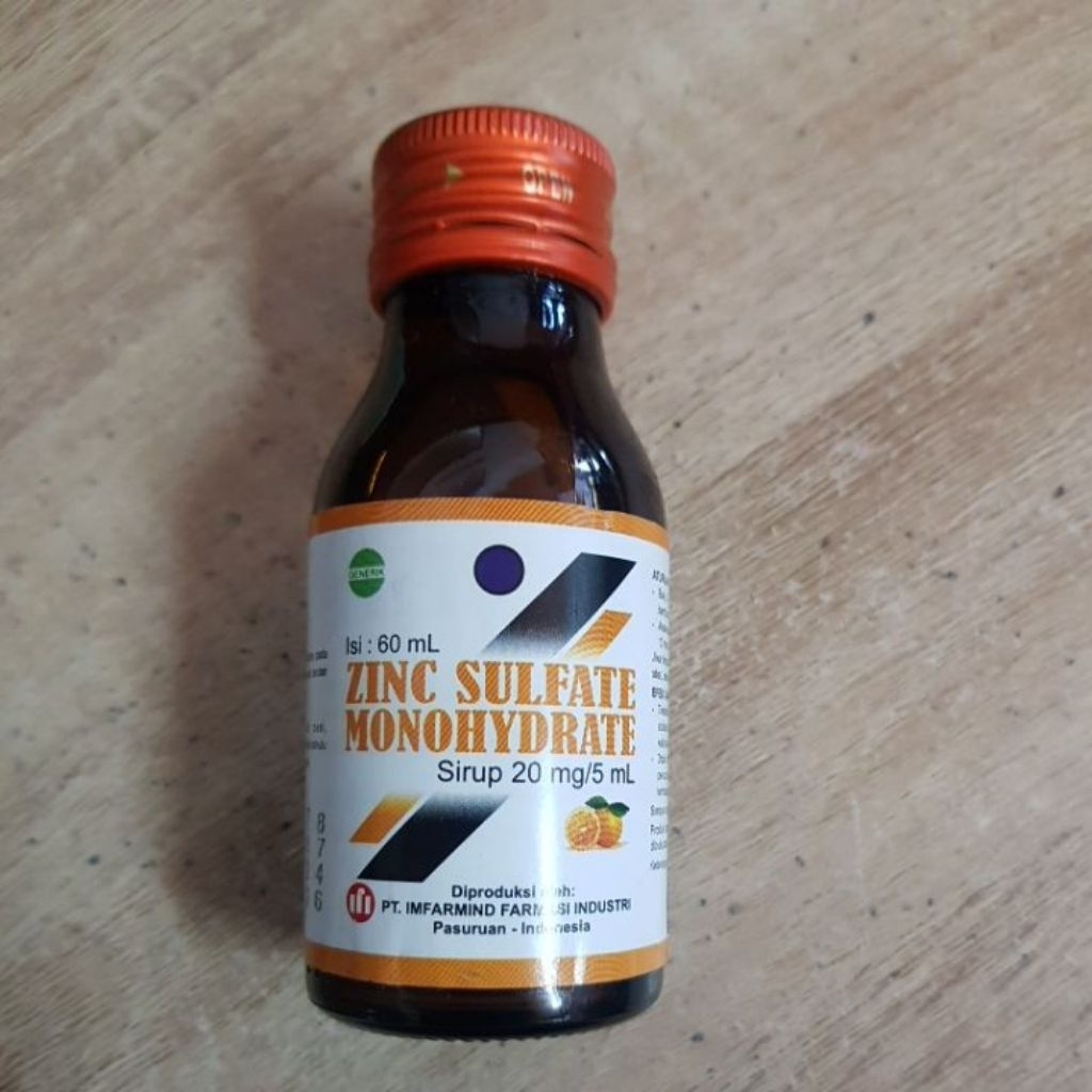 ZINC SULFATE SYRUP BOTOL 60 ML