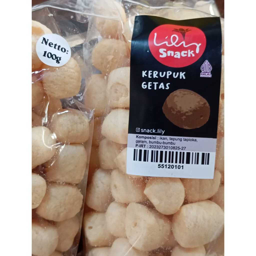 

Kerupuk Getas Lily