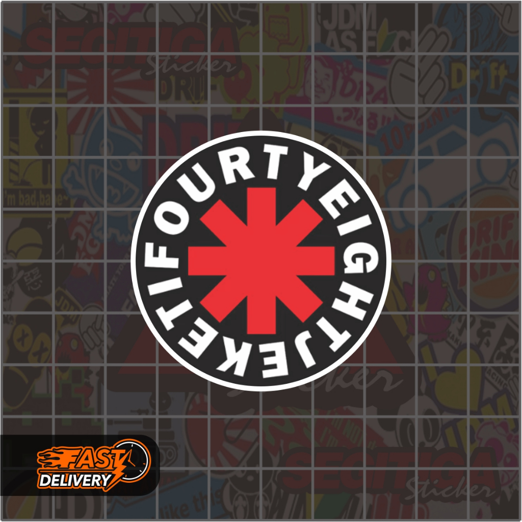 

Sticker Jeketi Fourty Eight RHCP Ukuran 5 x 5 Cm