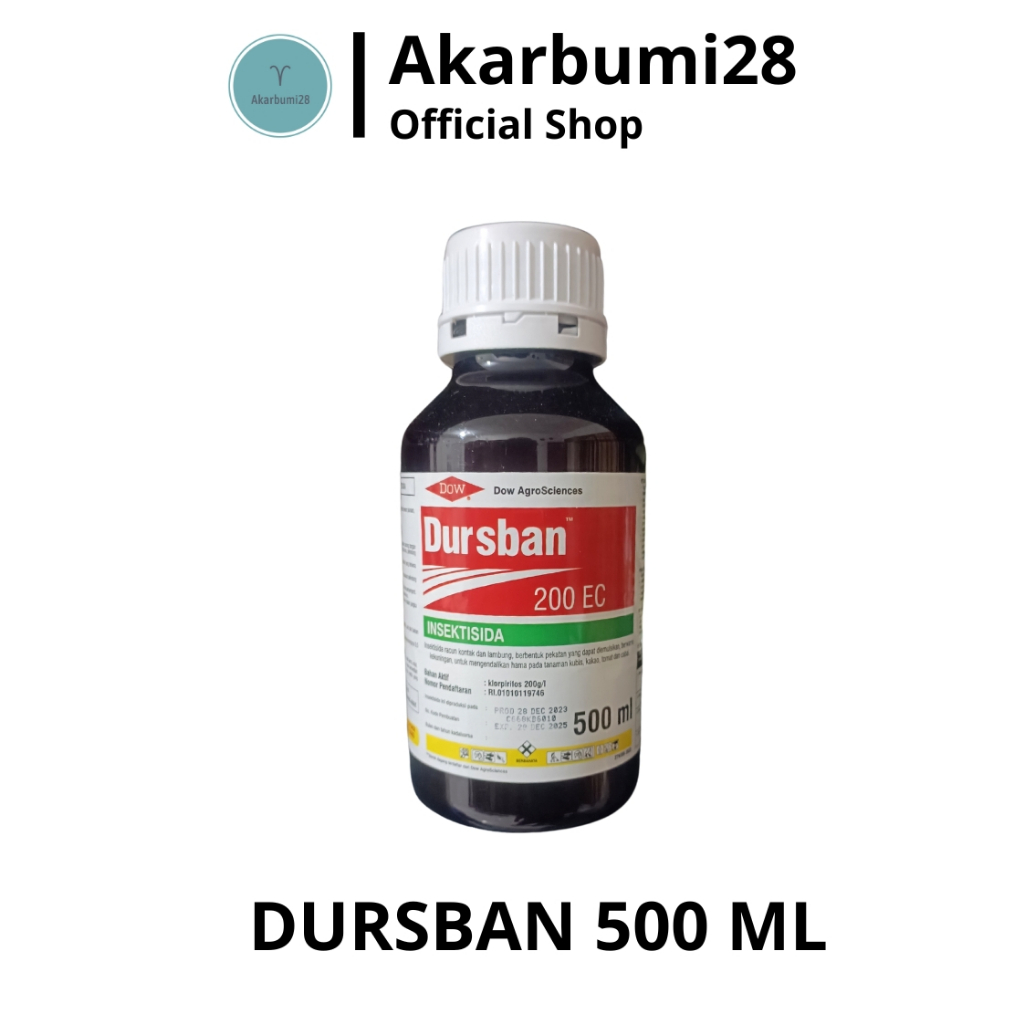 DURSBAN 200EC 500ML INSEKTISIDA