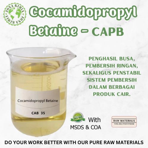 Agen Penghasil Busa CAPB 100gr / Cocamidopropyl Betaine Co-Surfactan Cosmetic Grade