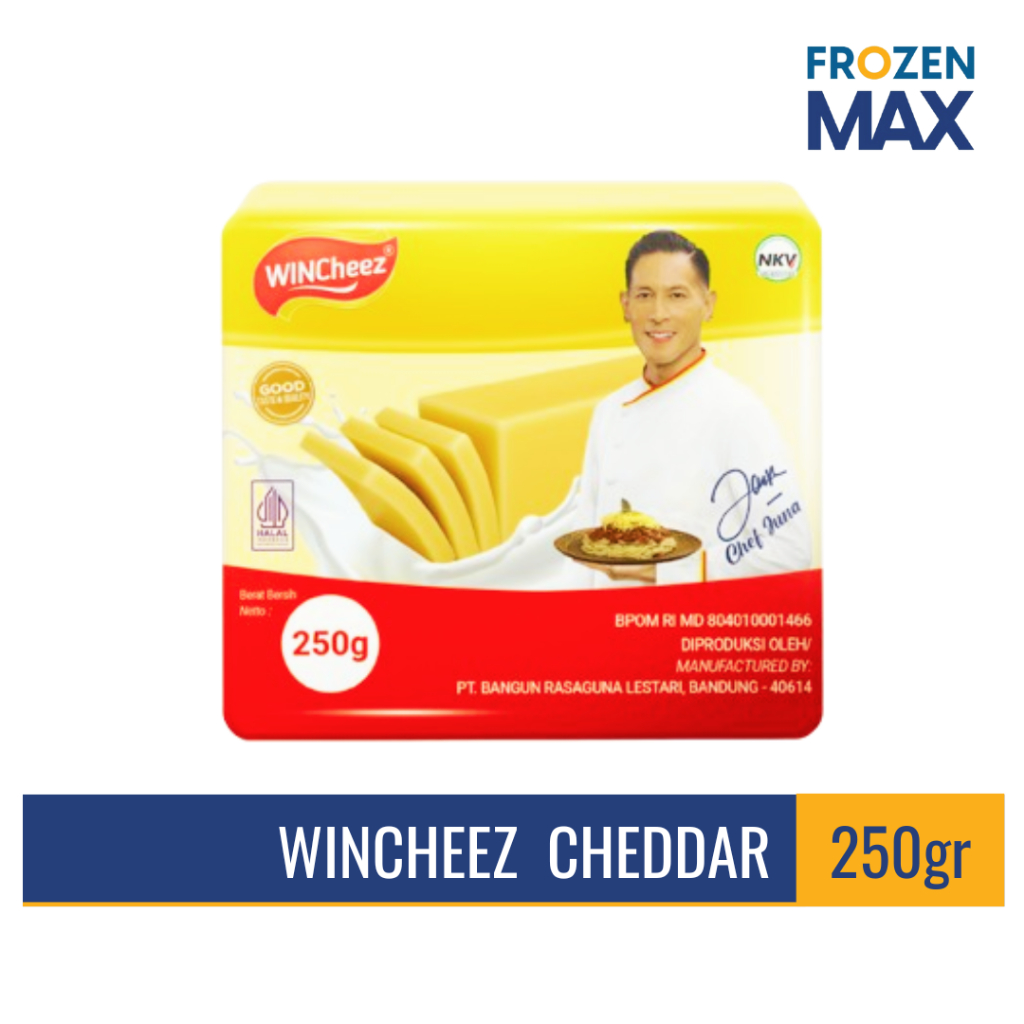 

WinCheez Cheddar 250gr | Keju Cheddar Wincheez