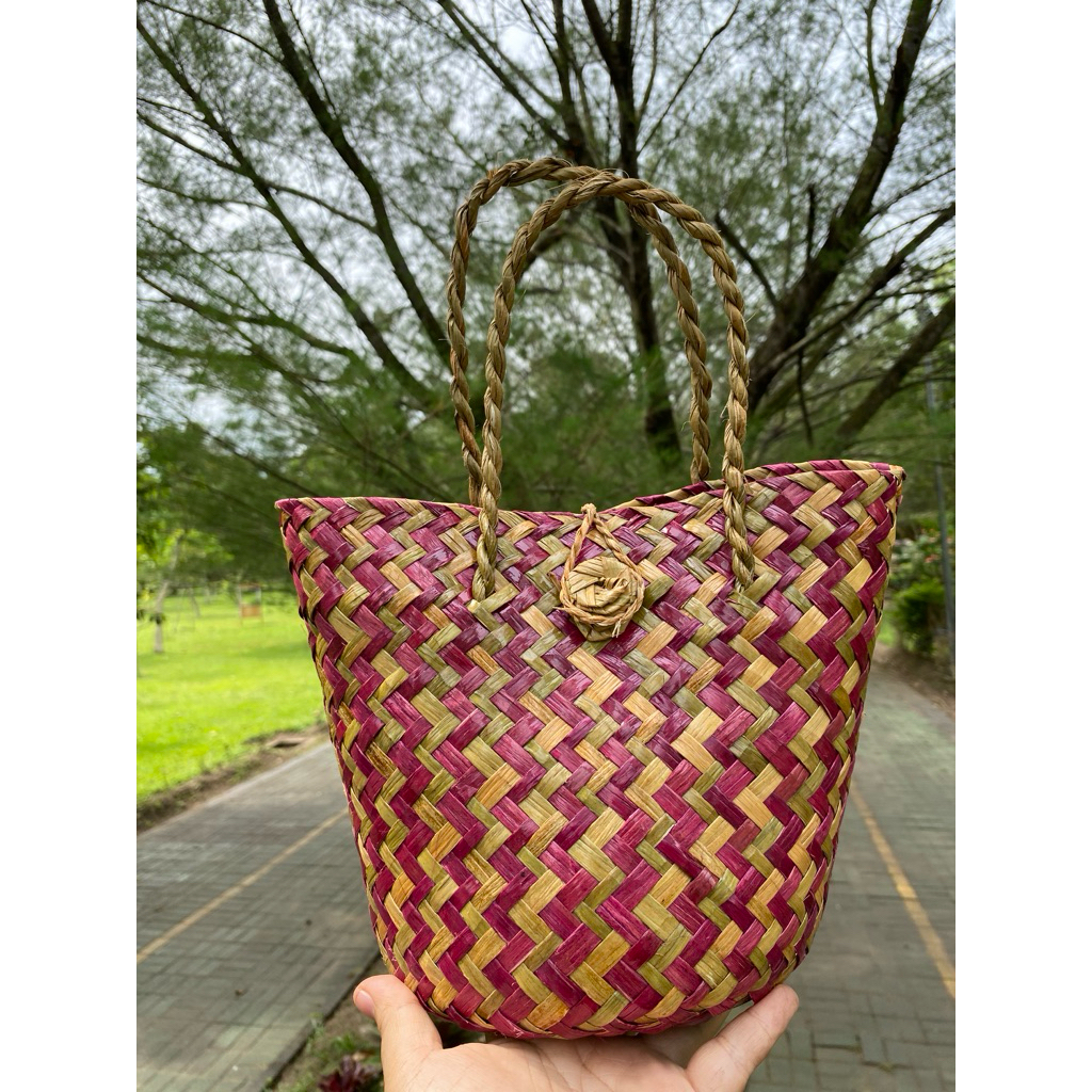 TAS PURUN ANYAMAN KHAS KALIMANTAN SELATAN 0045