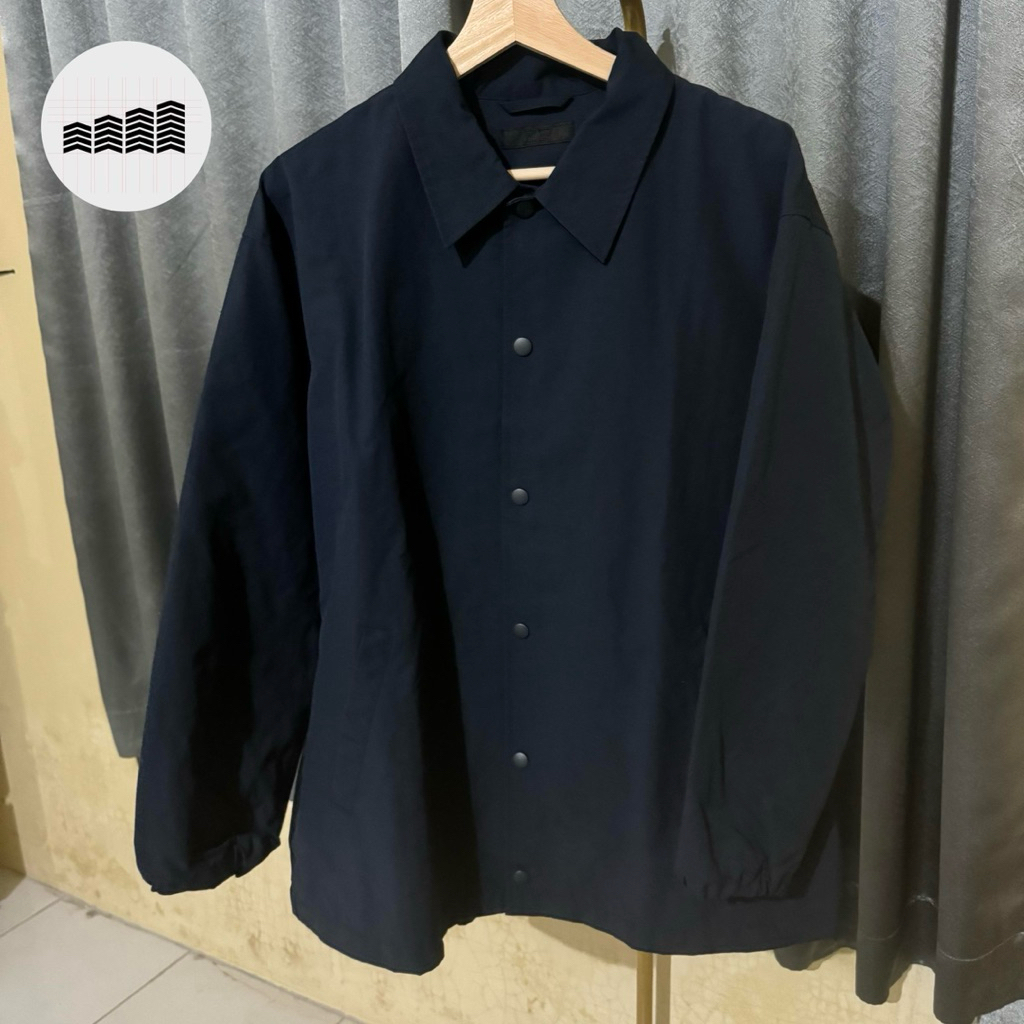 Uniqlo - Coach Jacket Size XL Navy second / seken / bekas