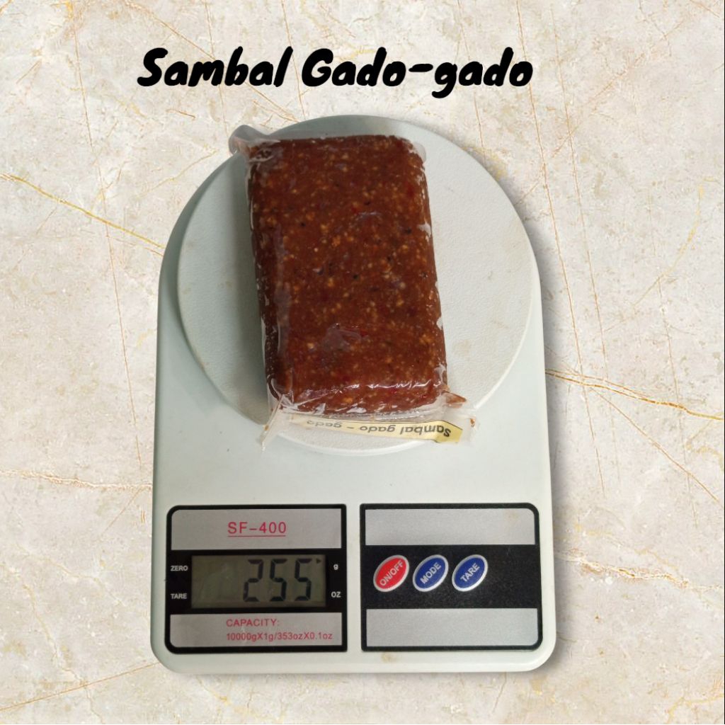 

Sambal Gado-gado 255gr / Bumbu Gado-gado 255gr