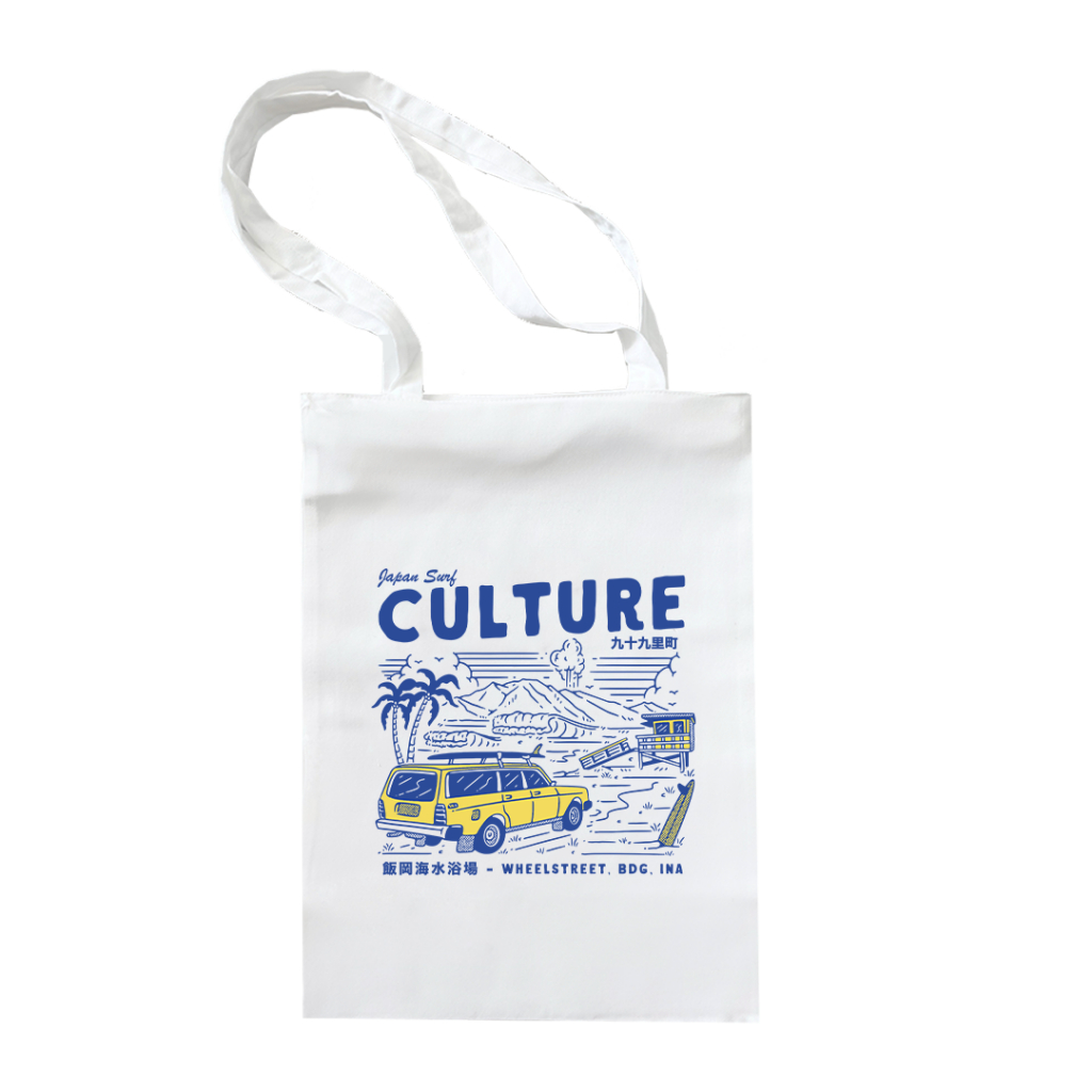 Wheelstreet - Tote Bag - Japan Surf Culture