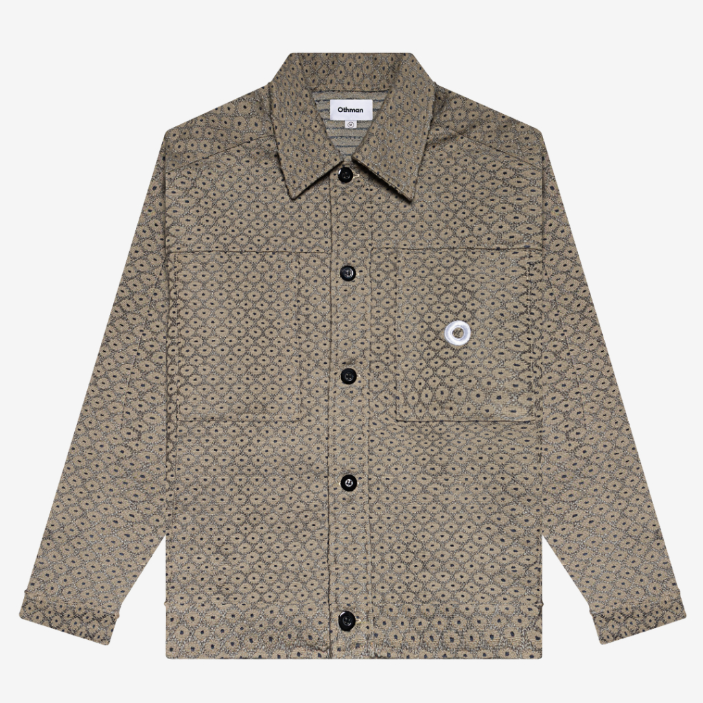 Othman - Dot Sand Boxy Jacket