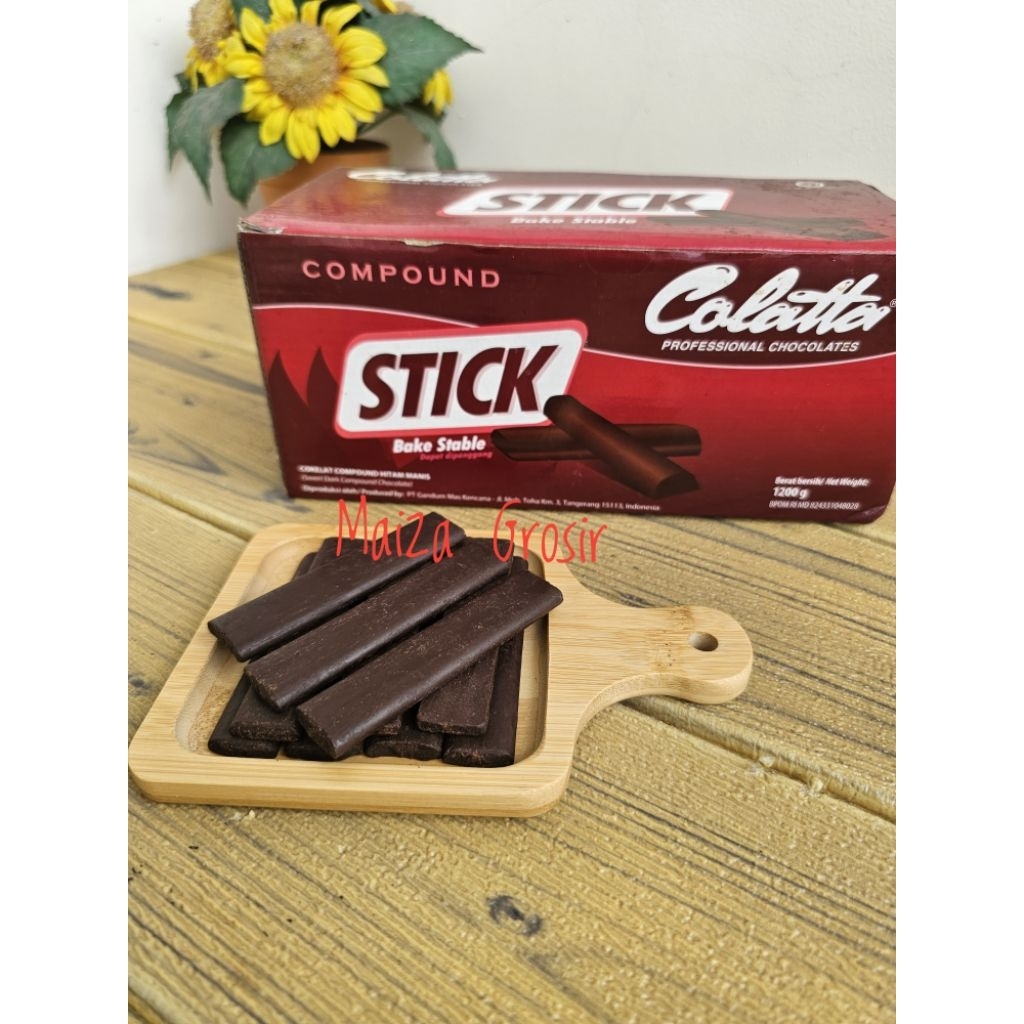 

Chocolate Stick kemasan 100gr..