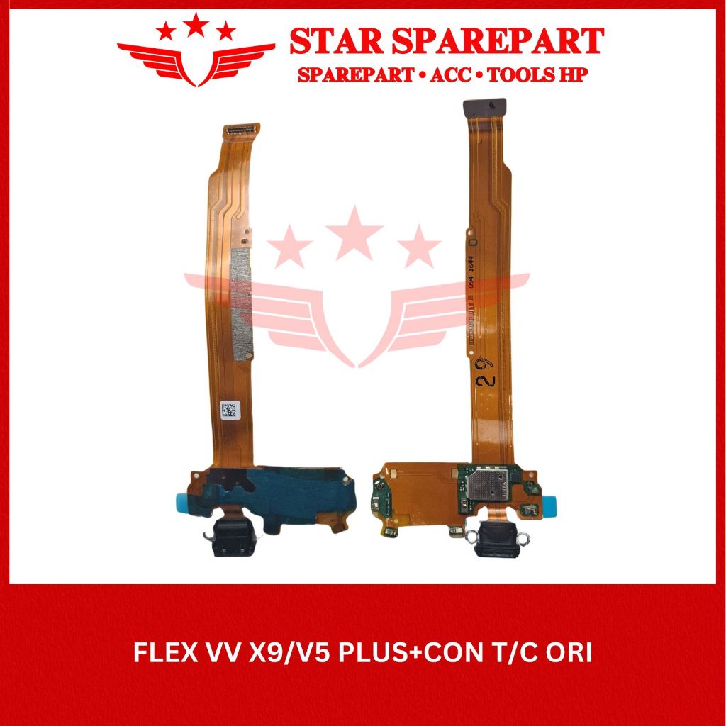 FLEXIBEL VIVO X9 / V5 PLUS + CONNECTOR CHARGER ORI