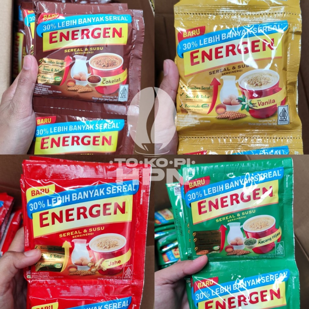 

Energen Sereal & Susu Aneka Rasa - @Renceng 10 Sachet