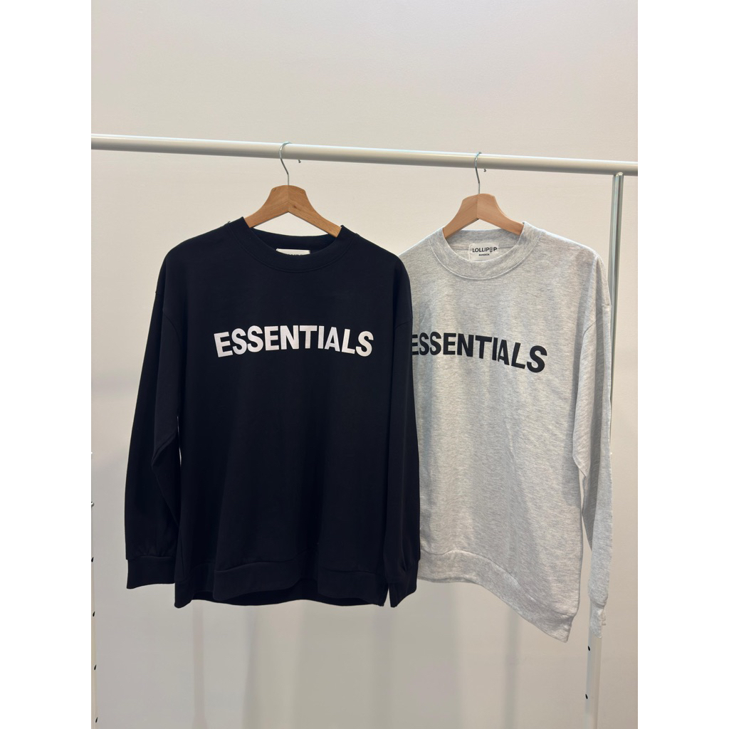 READYSTOCK ATASAN ESSEN**TAL SWEATSHIRT LOLLIPOP OVERSIZE BANGKOK BKK