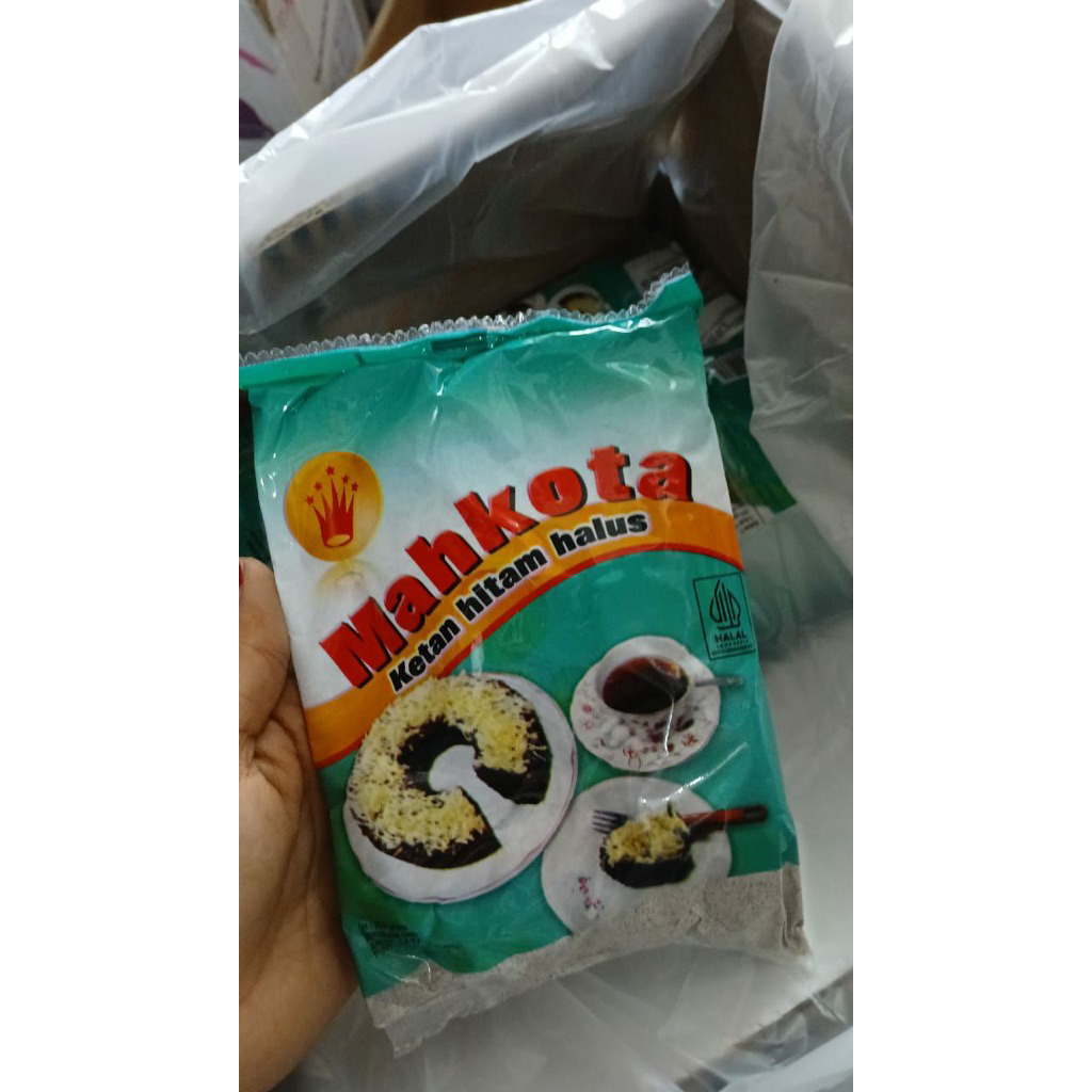 

TEPUNG KETAN HITAM MAHKOTA UKURAN 500 GRAM