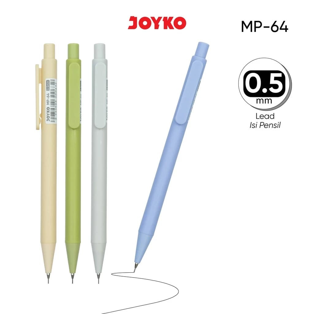 

JOYKO Mechanical Pencil Pensil Mekanik MP-64 0.5 mm
