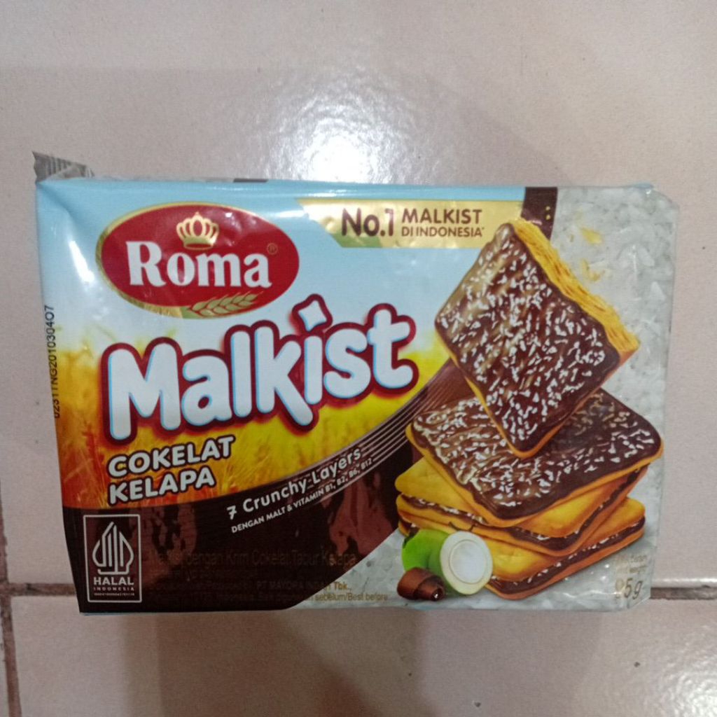 

Malkist Cokelat Kelapa 95gr 1 Bungkus