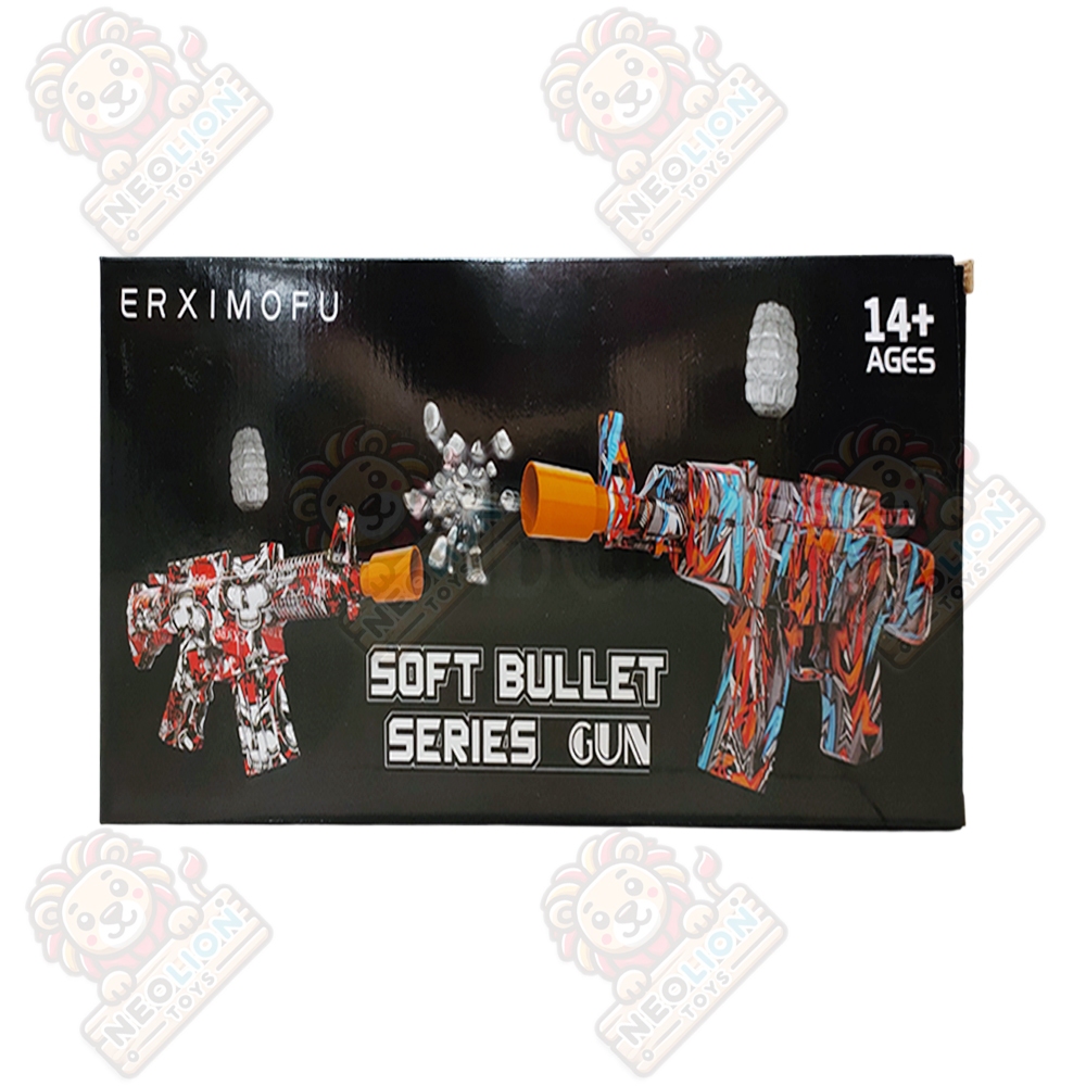 Mainan Anak Electric Pistol Peluru Tembakan Water Gel Crystal Bullet Gun P90 9960