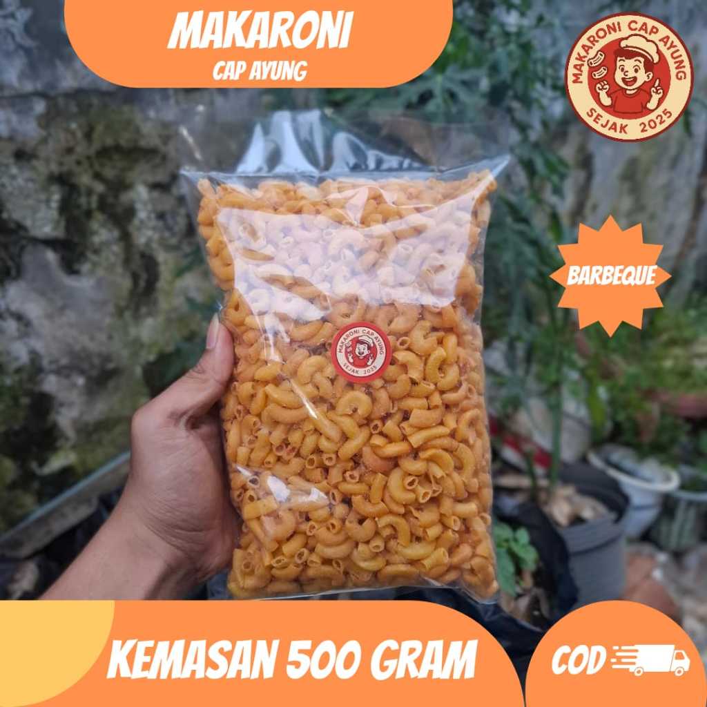 

MAKARONI RENYAH 500 Gram BBQ Keju Balado Jagung Manis Jagung Bakar Tasikmalaya