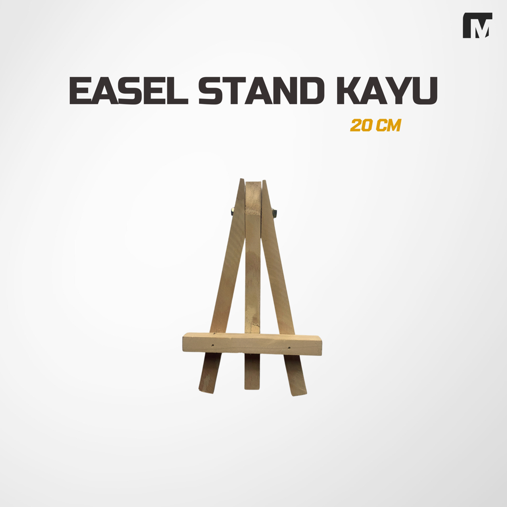 

Senderan/Easel stand kayu lukis canvas 20 cm