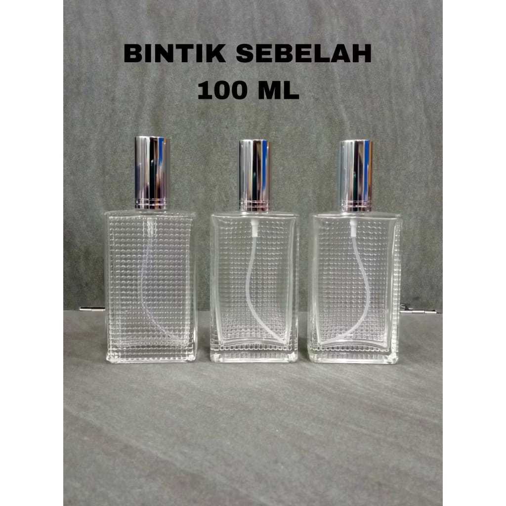 Botol Parfum Kaca Bintik 30ml & 50ml Bintik Drat
